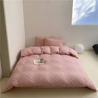 Pink Bow Bedding Set