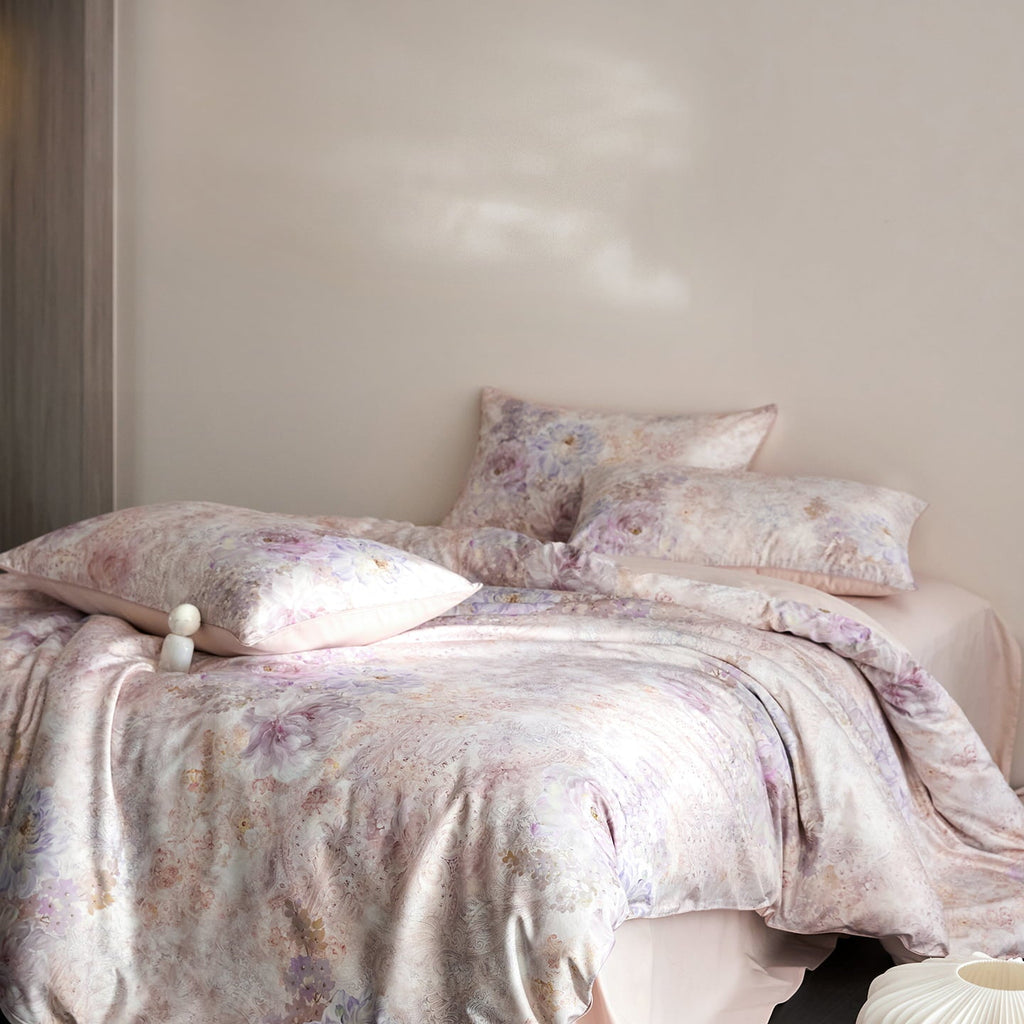 Evelisse Floral Egyptian Cotton Bedding Set