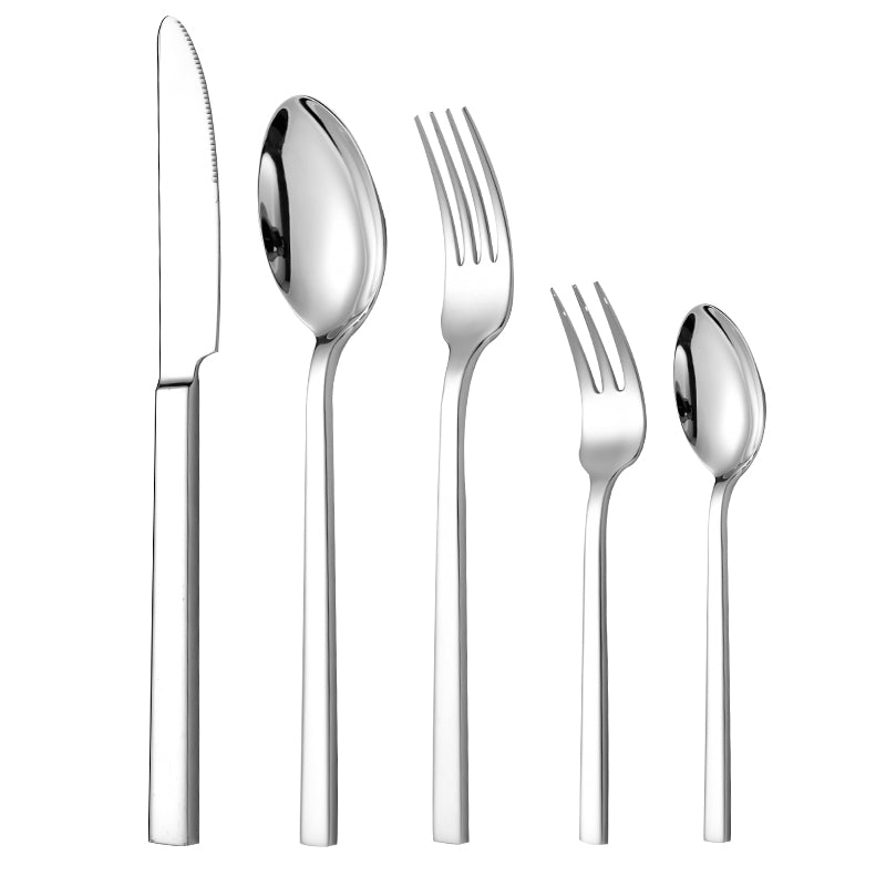 Elysian Silver Luxury Stainless Steel Cutlery Set