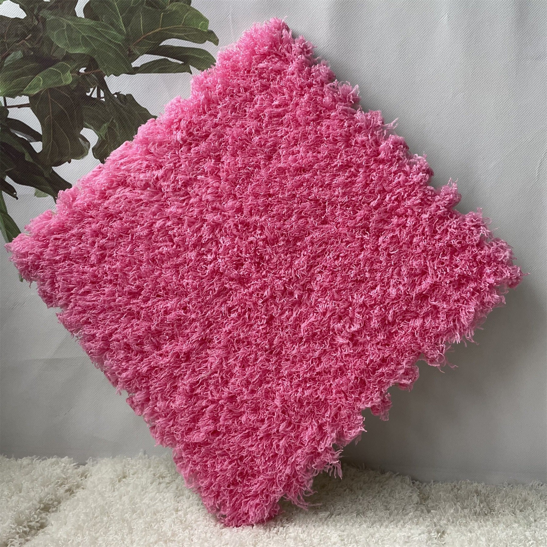 Fluffy Puzzle Tile Set - Dusk Berry
