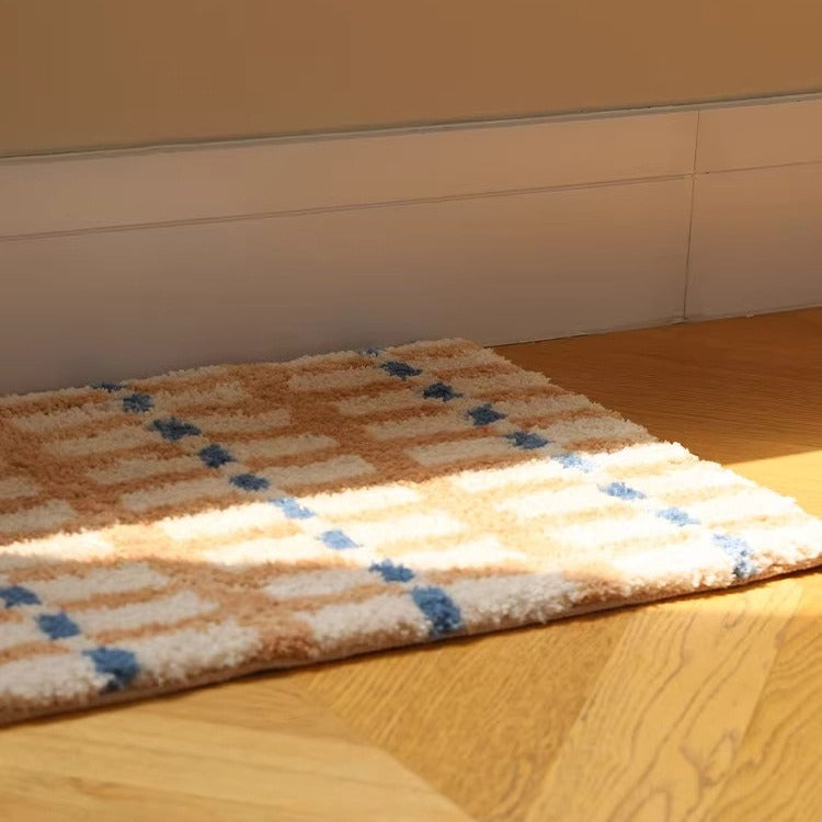 Sunny Tone Check Rug
