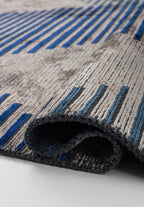 Barcelona Navy Blue - Sax Blue Rug