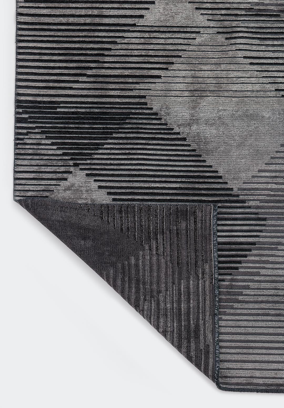 Barcelona Charcoal - Black Rug
