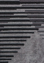 Barcelona Charcoal - Black Rug