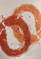 Madrid Rust - Ecru Rug