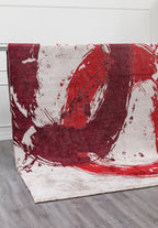 Madrid Cherry - Bone Rug
