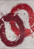 Madrid Cherry - Bone Rug