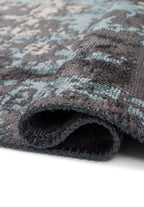Toledo Charcoal - Blue Rug