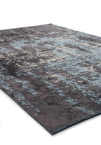 Toledo Charcoal - Blue Rug