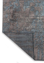 Toledo Dark Grey - Blue Rug