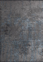 Toledo Dark Grey - Blue Rug
