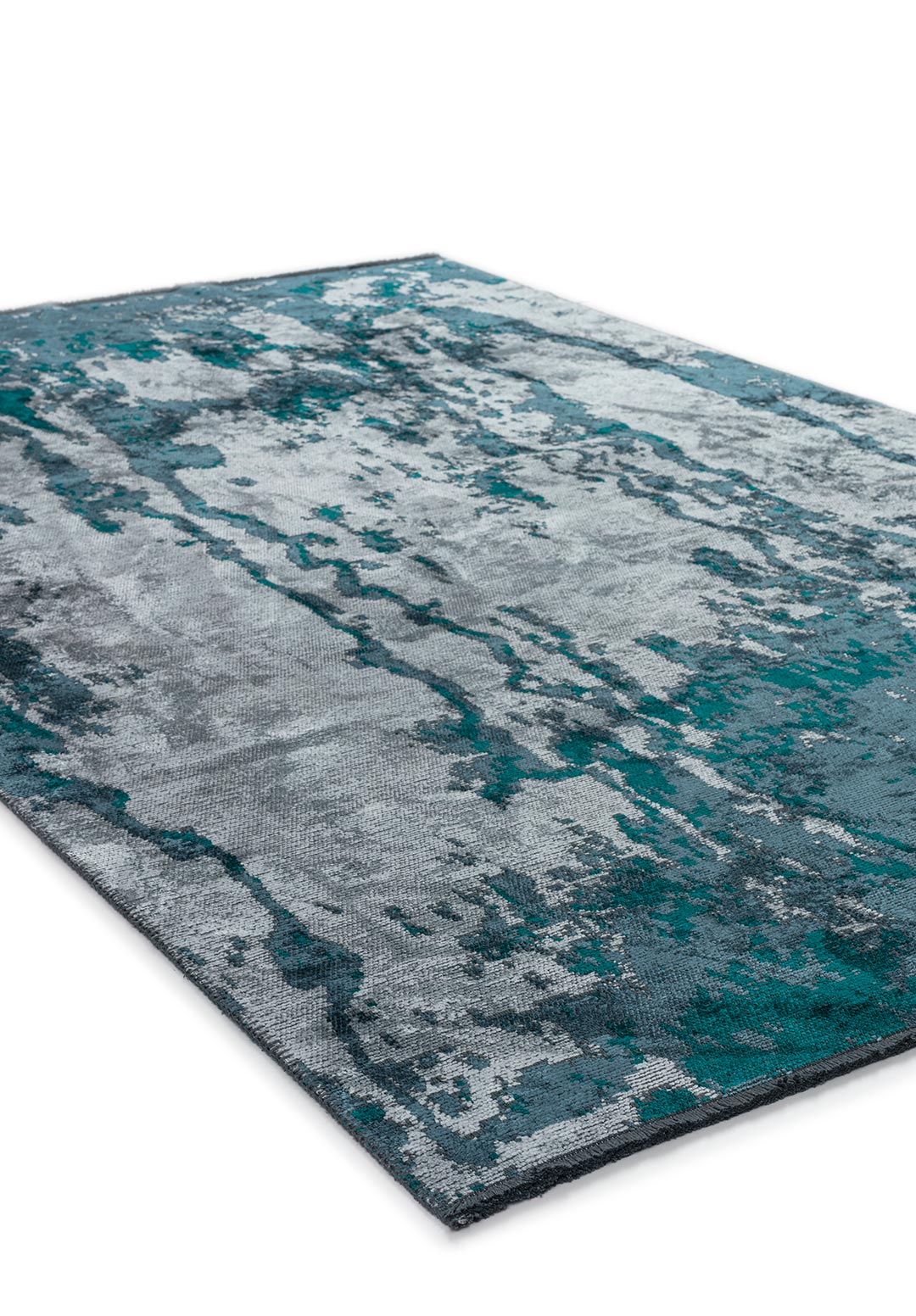 Athens Ice Blue - Petrol Rug