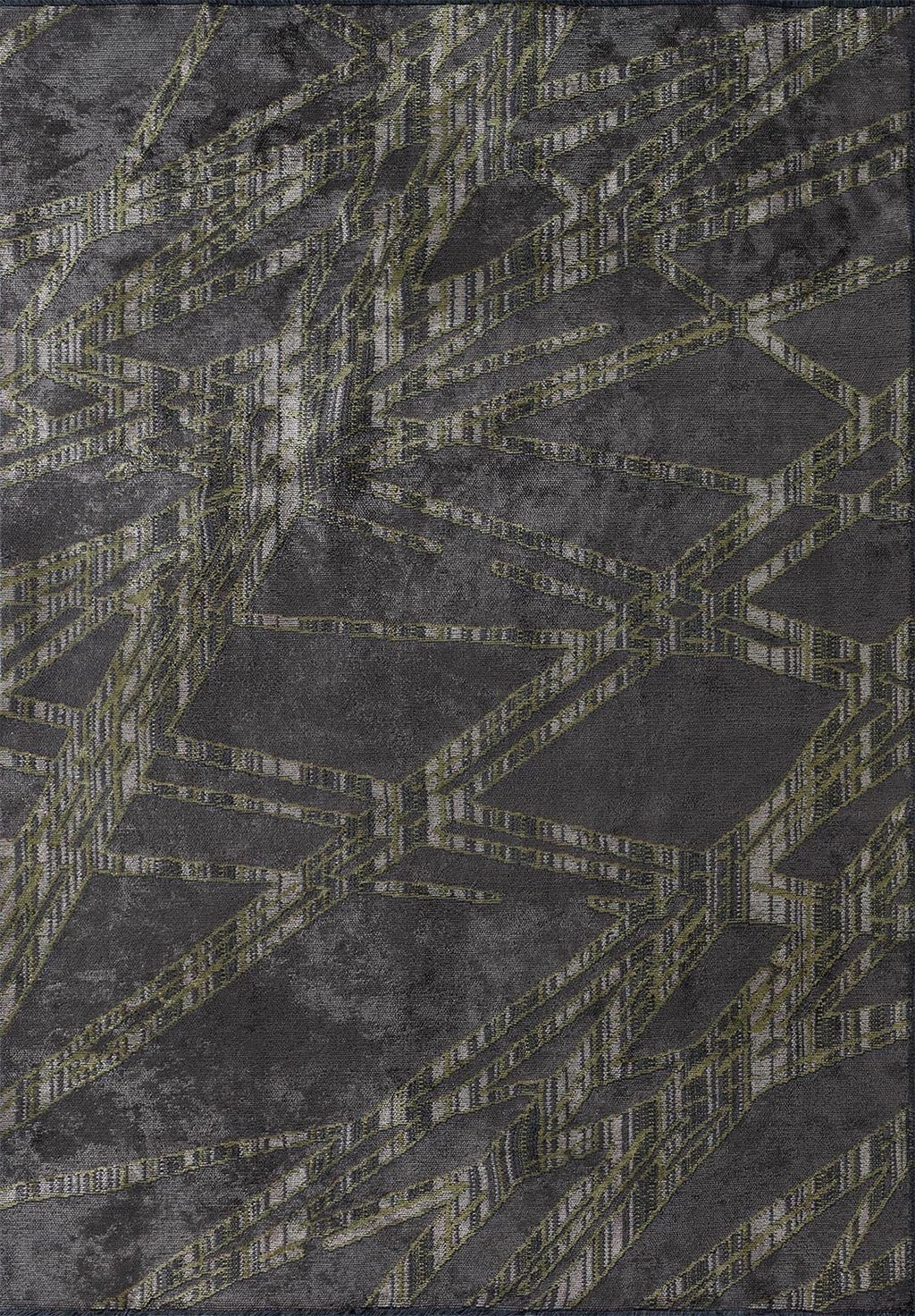 Grenoble Green - Charcoal Rug