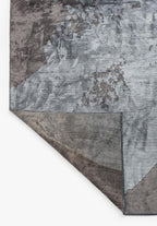Laguna Dark Grey - Ice Blue Rug