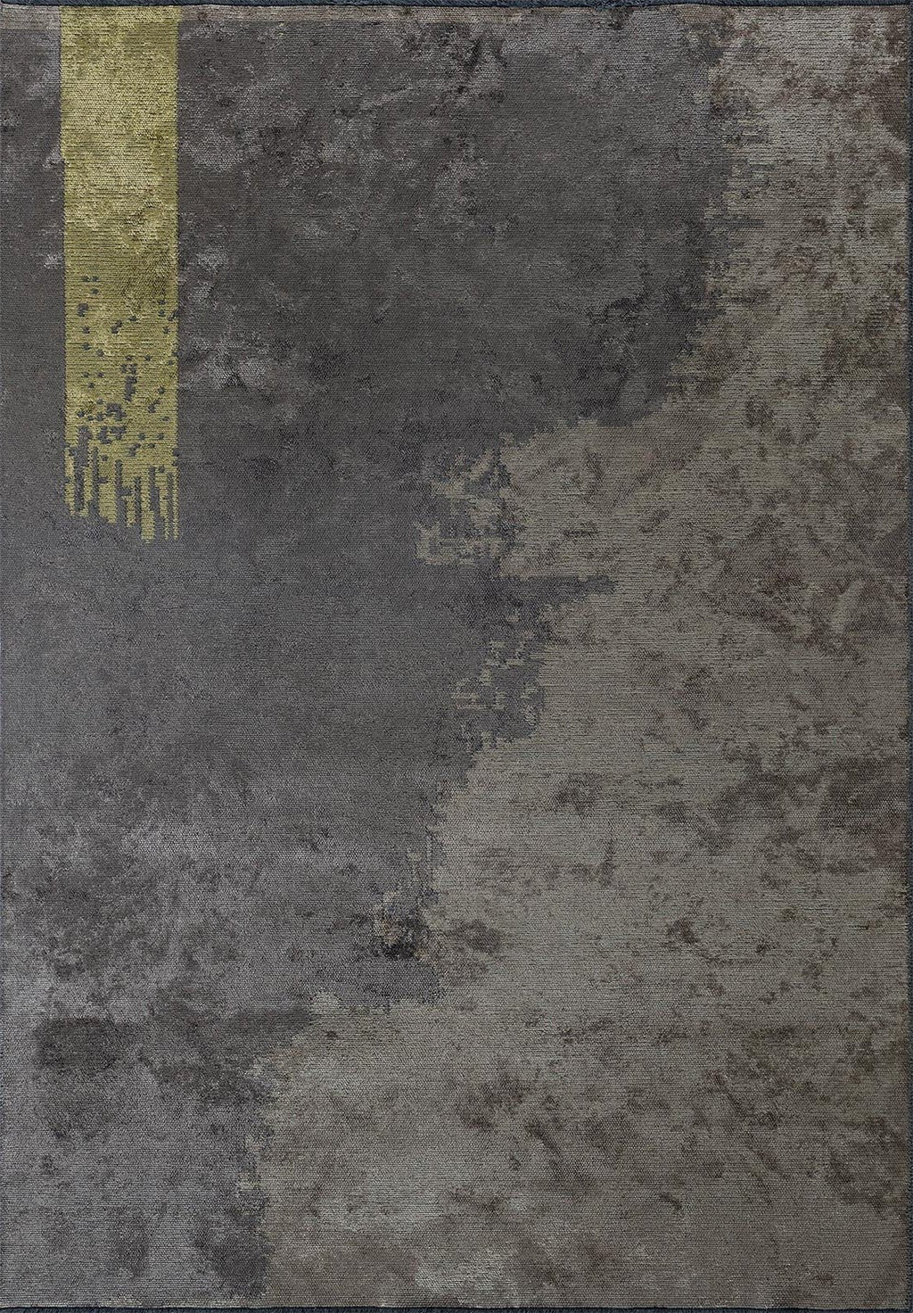 Monaco Anthracite - Khaki Rug