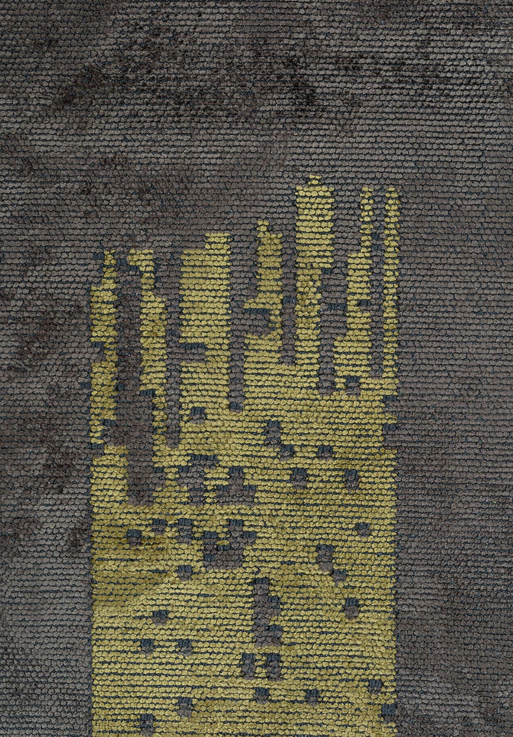 Monaco Anthracite - Khaki Rug