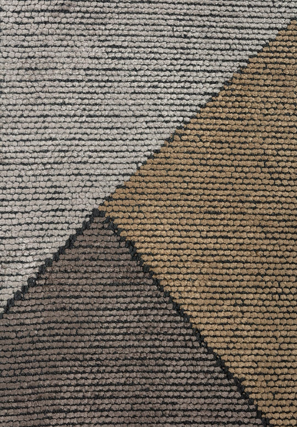 Pamplona Dark Grey - Cream Rug