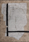 Salamanca Dark Beige - Light Grey Rug