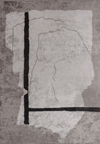 Salamanca Light Grey - Dark Grey Rug