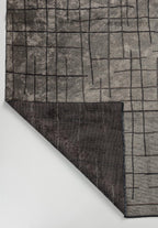 Brooklyn Charcoal - Cream Rug