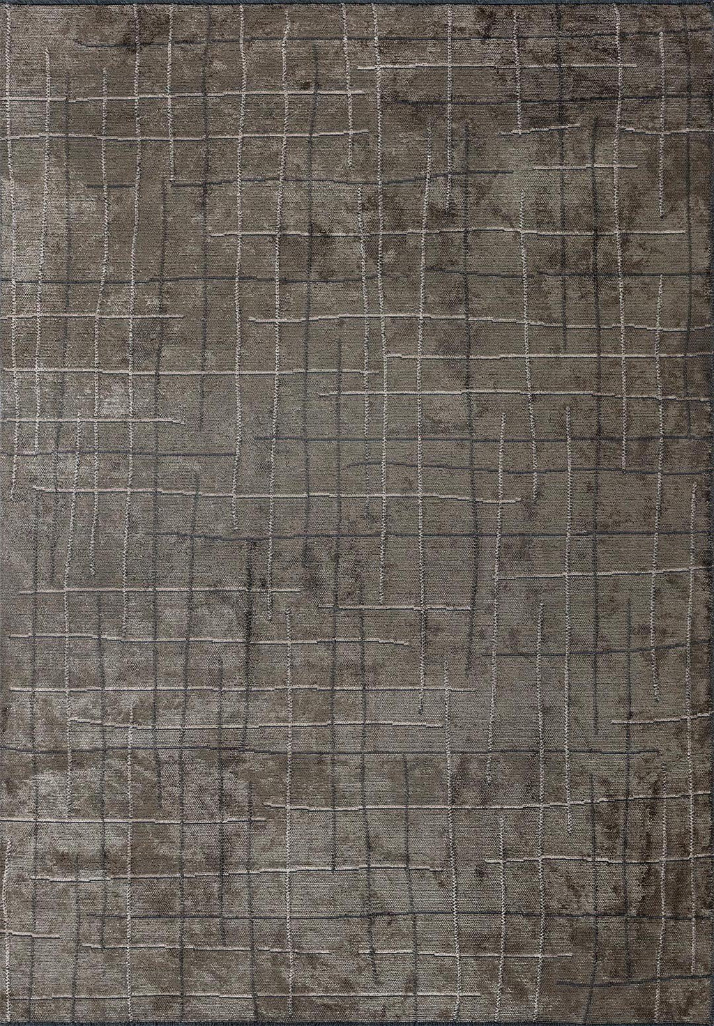 Brooklyn Anthracite - Khaki Rug