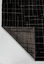 Brooklyn Anthracite - Black Rug