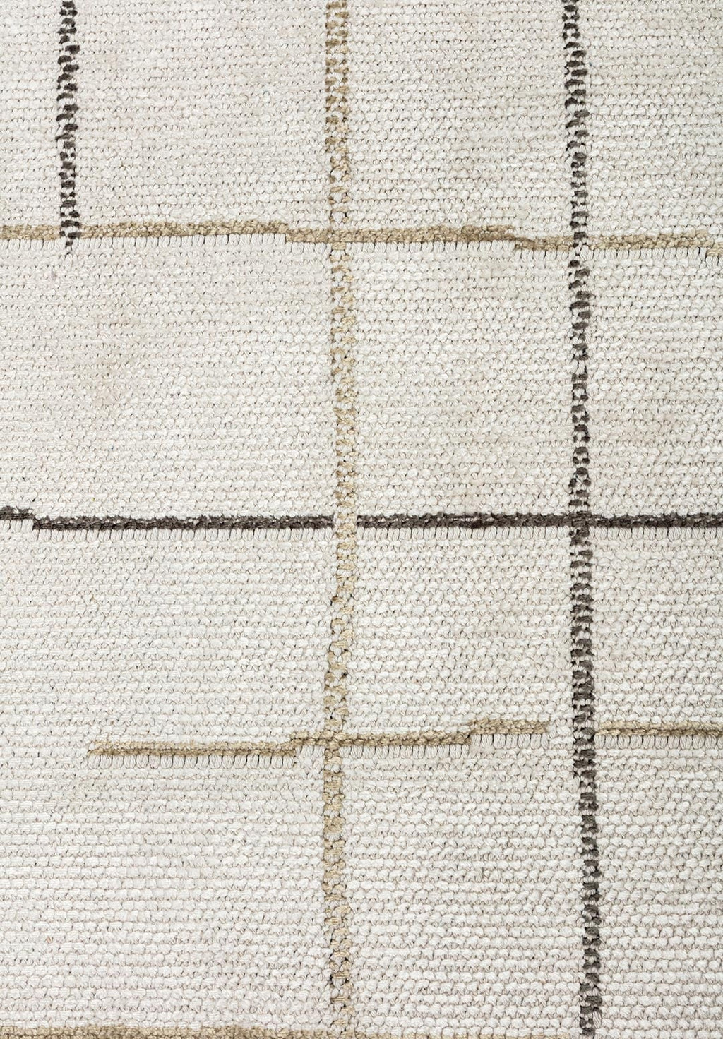 Brooklyn Anthracite - Beige Rug