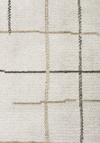 Brooklyn Anthracite - Beige Rug