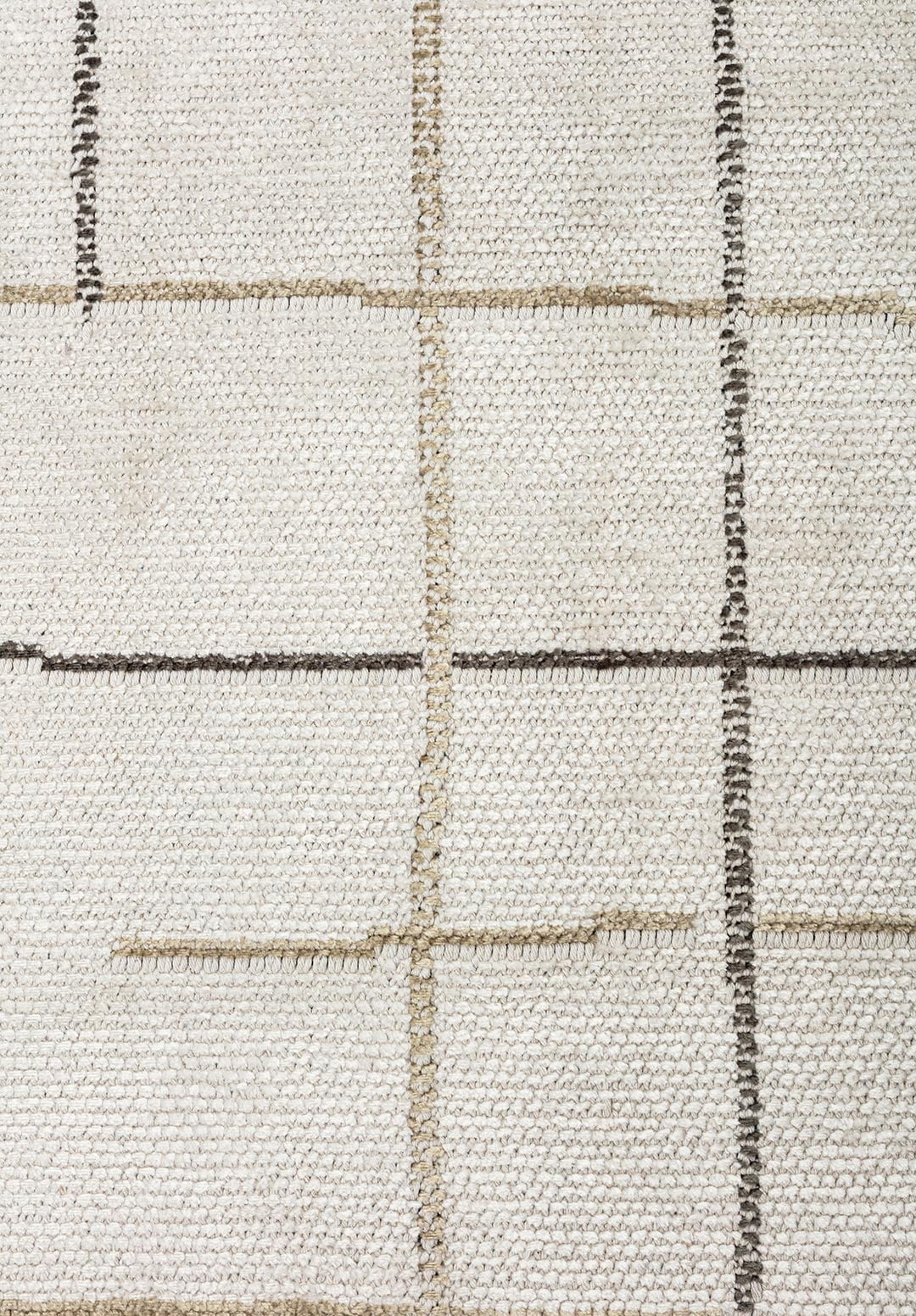 Brooklyn Anthracite - Beige Rug