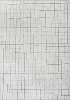 Brooklyn Anthracite - Beige Rug