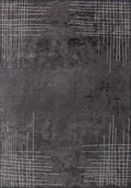 Manhattan Charcoal - Beige Rug