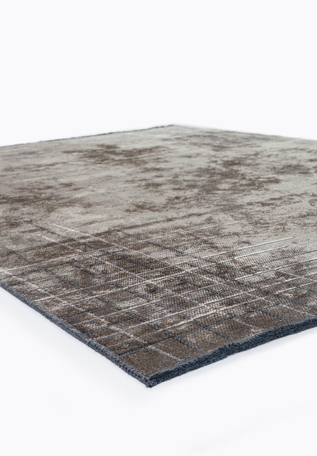 Manhattan Khaki - Anthracite Rug