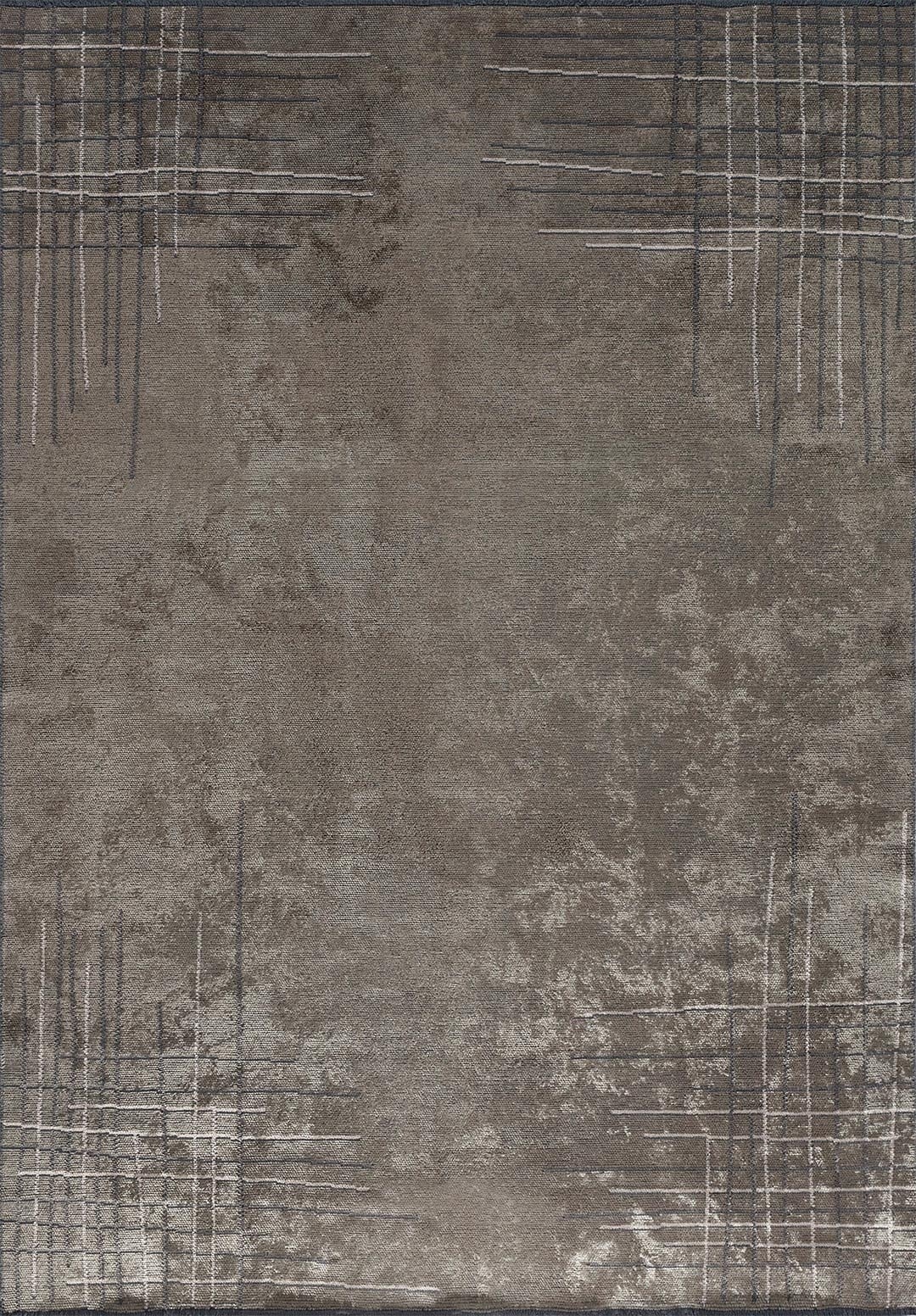 Manhattan Khaki - Anthracite Rug