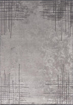 Manhattan Cream - Dark Grey Rug