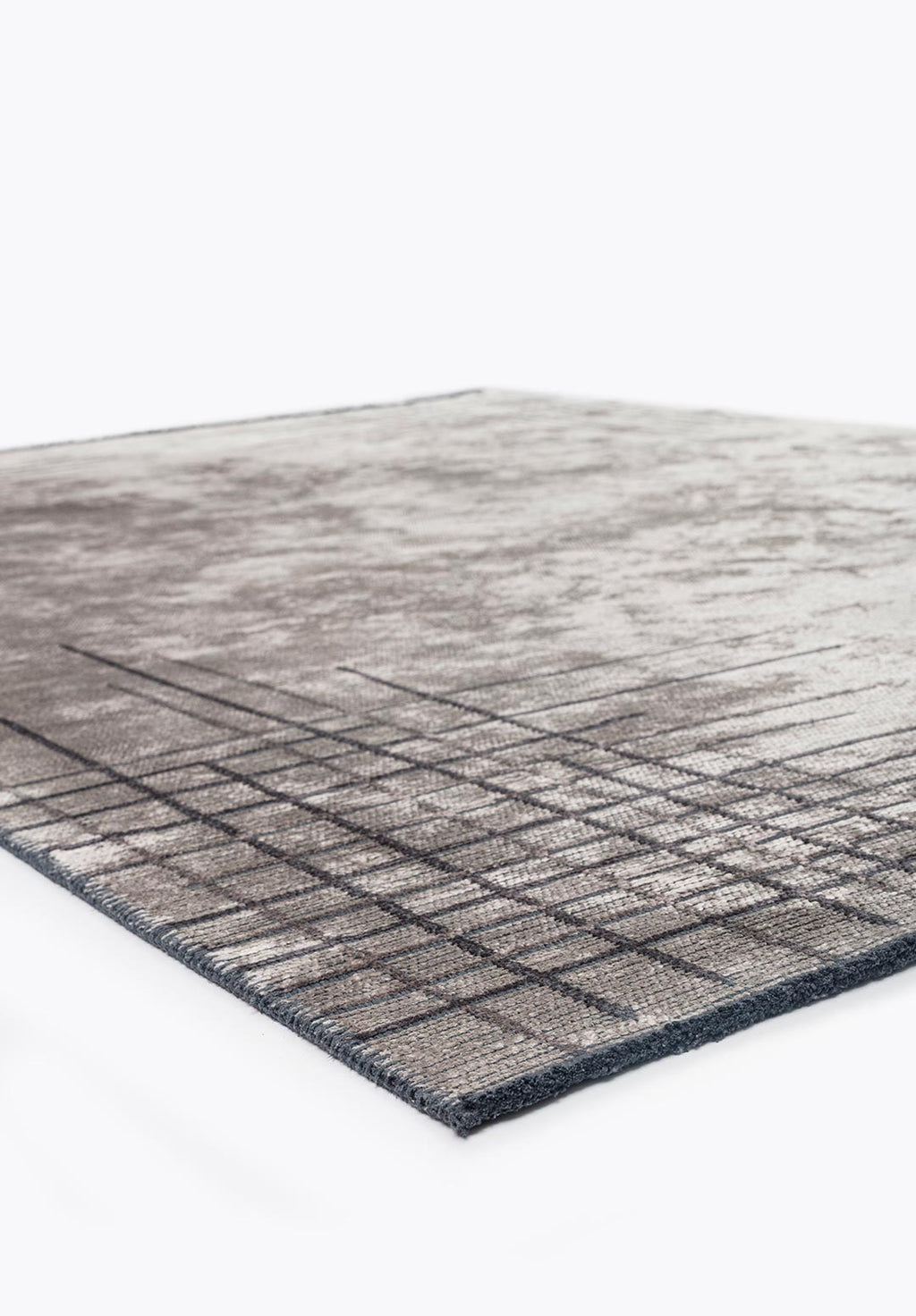 Manhattan Cream - Dark Grey Rug