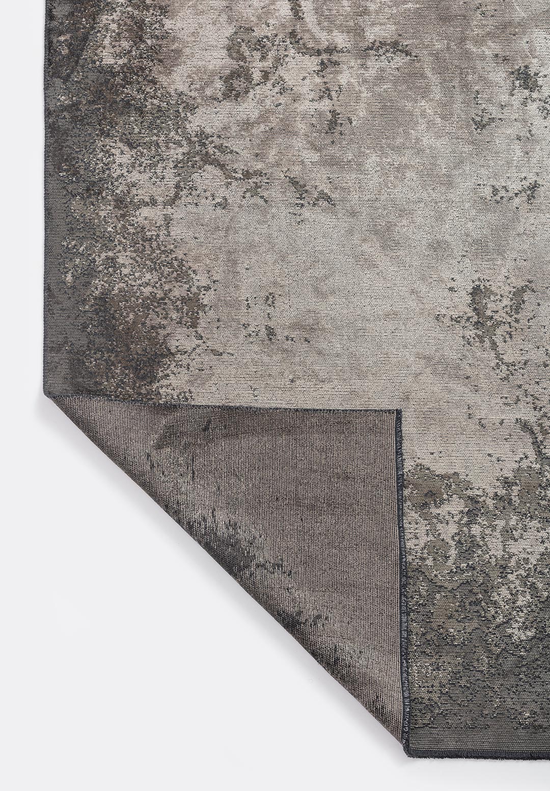 Oslo Anthracite - Khaki Rug