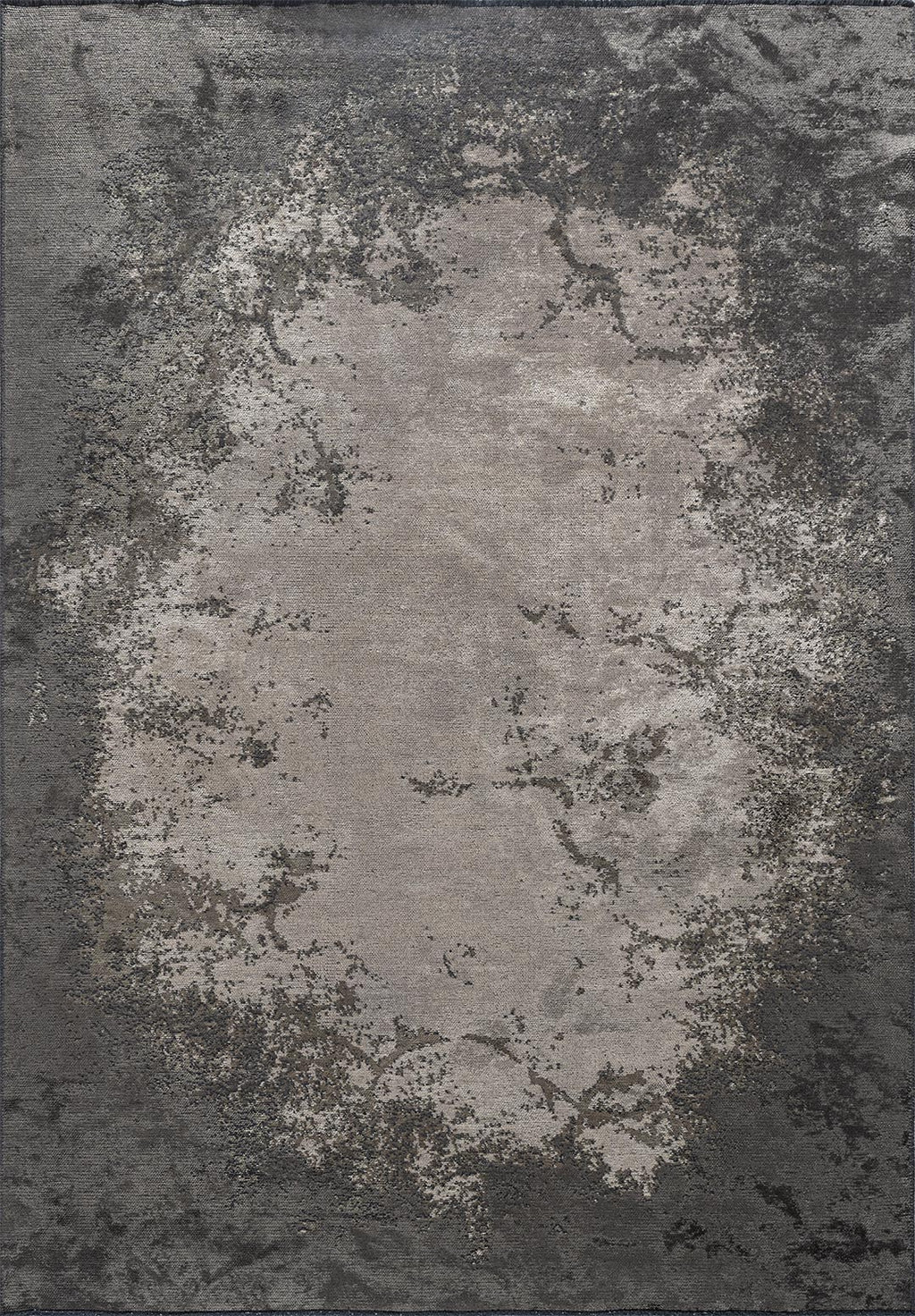Oslo Anthracite - Khaki Rug