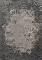 Oslo Anthracite - Khaki Rug