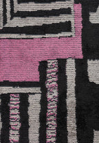 Oxford Black - Grey Rug
