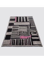Oxford Black - Grey Rug