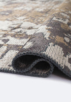 Corfu Charcoal - Light Brown Rug