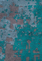 Corfu Dark Turquoise - Petrol Rug