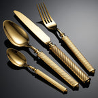Realm Gold Luxury Stainless Steel Cutlery Set