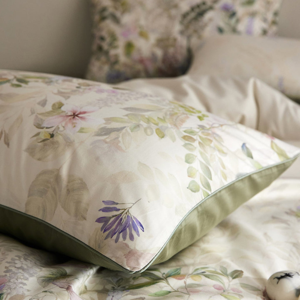 Sylvara Botanical Egyptian Cotton Bedding Set