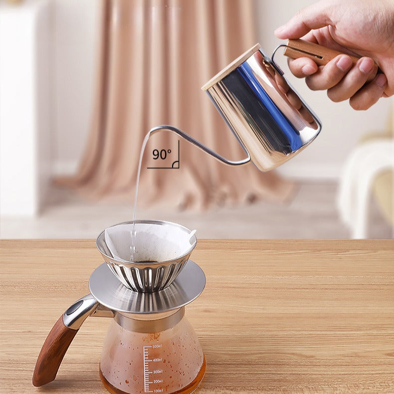 Wood Handle Mini Drip Kettle