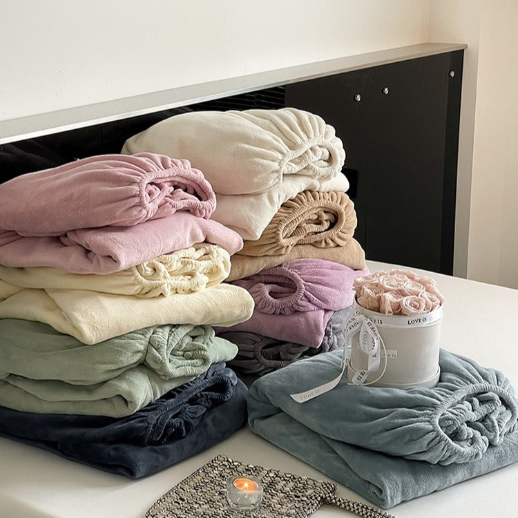 Warm Winter Fleece Pillowcase Set