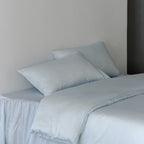Ruffle Skirt Silky Bedding Set