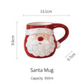 Santa & Reindeer Mug