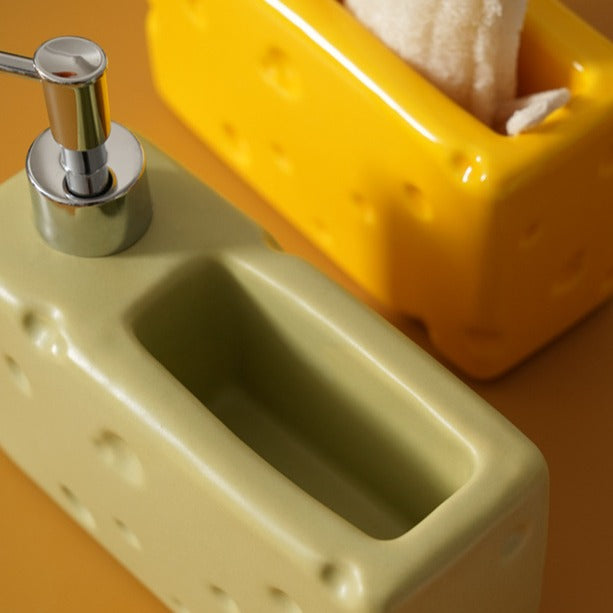 Swiss Cheese Holder & Dispenser Bath Accessories - FINAL SALE