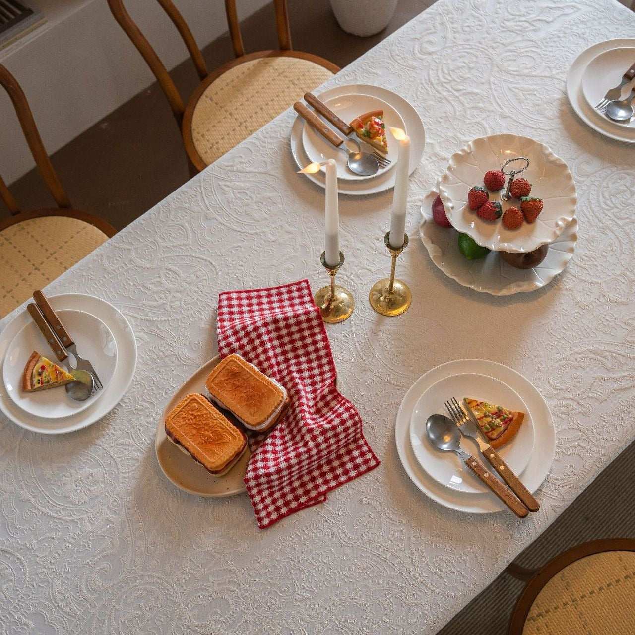 French Paisley Tablecloth